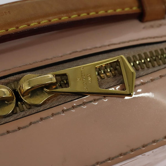 LOUIS VUITTON Vernis Santa Monica Shoulder Bag Rose valerine M90371 Auth 131522