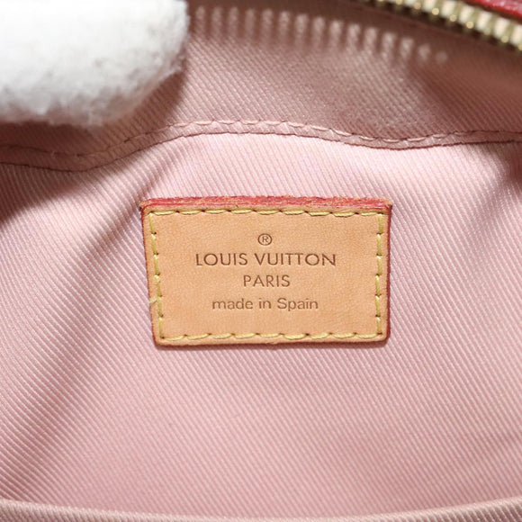 LOUIS VUITTON Vernis Santa Monica Shoulder Bag Rose valerine M90371 Auth 131522