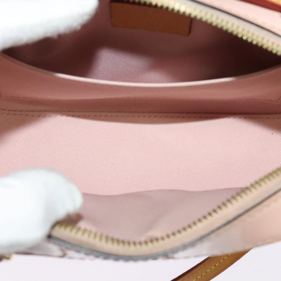 LOUIS VUITTON Vernis Santa Monica Shoulder Bag Rose valerine M90371 Auth 131522