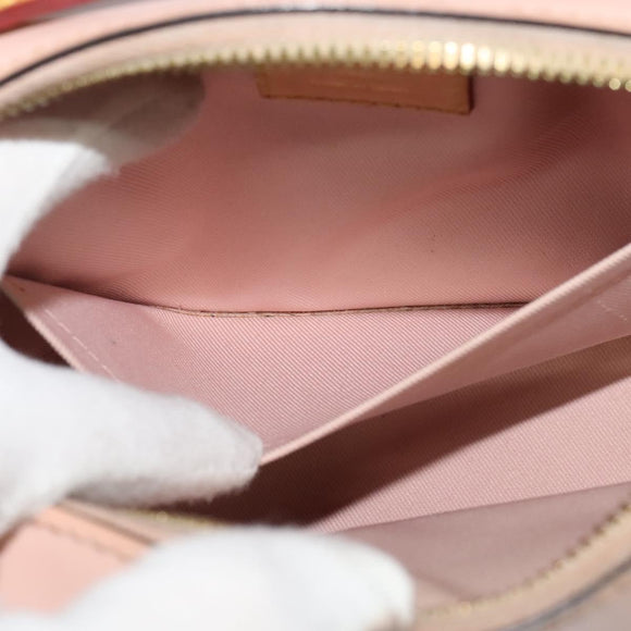 LOUIS VUITTON Vernis Santa Monica Shoulder Bag Rose valerine M90371 Auth 131522