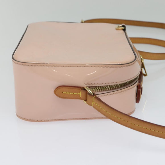 LOUIS VUITTON Vernis Santa Monica Shoulder Bag Rose valerine M90371 Auth 131522
