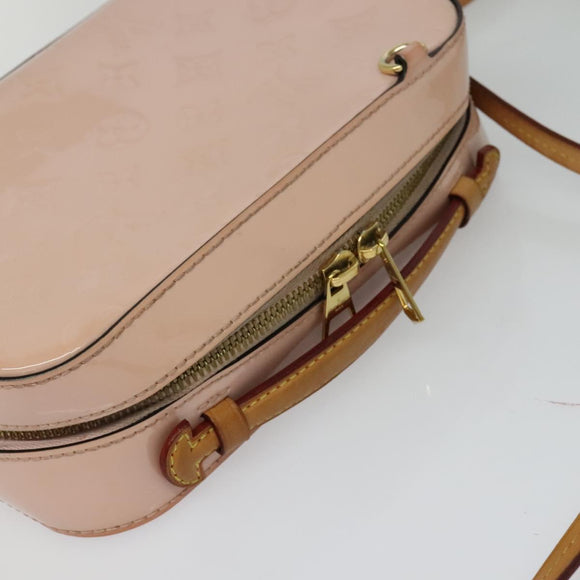 LOUIS VUITTON Vernis Santa Monica Shoulder Bag Rose valerine M90371 Auth 131522