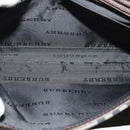 BURBERRY Nova Check Shoulder Bag Canvas Beige Silver Auth 131533-11