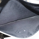 BURBERRY Nova Check Shoulder Bag Canvas Beige Silver Auth 131533-20