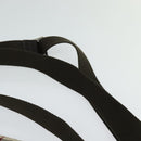 BURBERRY Nova Check Shoulder Bag Canvas Beige Silver Auth 131533-14