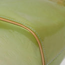 LOUIS VUITTON Monogram Vernis Houston Hand Bag Baby Blue M91005 LV Auth 131537-9