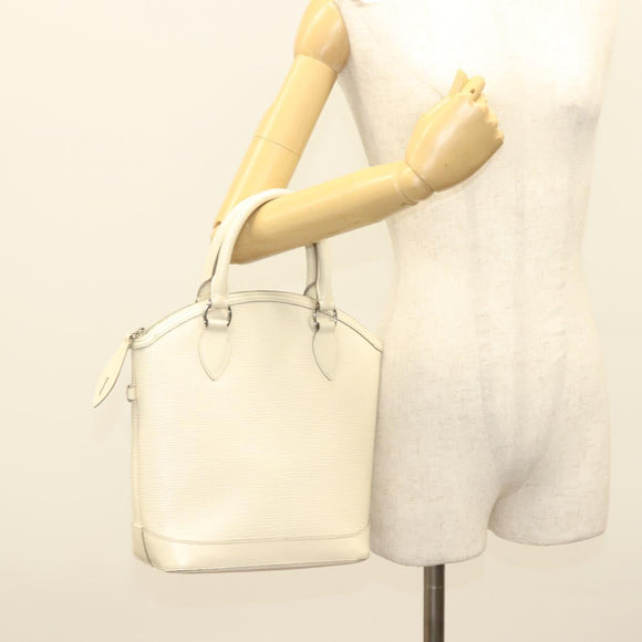 LOUIS VUITTON Epi Lockit Hand Bag Yvoire M4229J LV Auth 131540