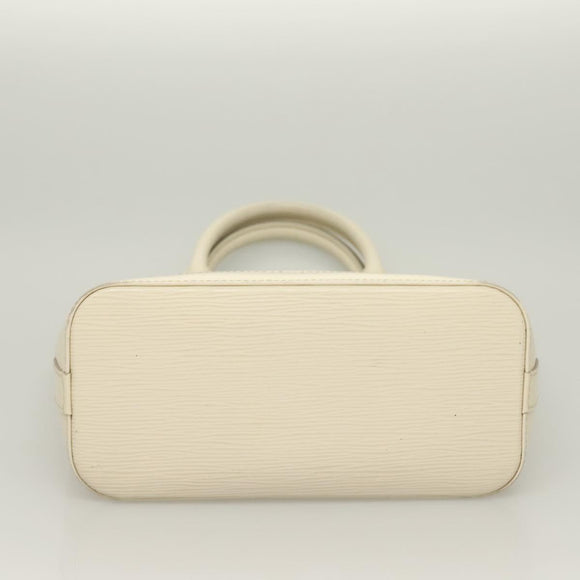 LOUIS VUITTON Epi Lockit Hand Bag Yvoire M4229J LV Auth 131540