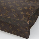 LOUIS VUITTON Monogram Sac Plat Hand Bag M51140 LV Auth 131541-15