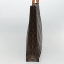 LOUIS VUITTON Monogram Sac Plat Hand Bag M51140 LV Auth 131541-4