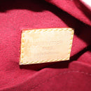 LOUIS VUITTON Monogram Multicolor Claudia Hand Bag White M40193 LV Auth 131551V-19