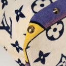 LOUIS VUITTON Cruise line Eponge Shoulder Bag Pile Purple N92097 LV Auth 131553V-15