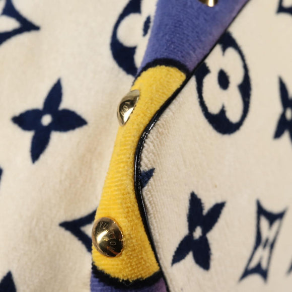 LOUIS VUITTON Cruise lijn Eponge Schoudertas Pile Paars N92097 LV Auth 131553V