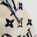 LOUIS VUITTON Cruise lijn Eponge Schoudertas Pile Paars N92097 LV Auth 131553V-19