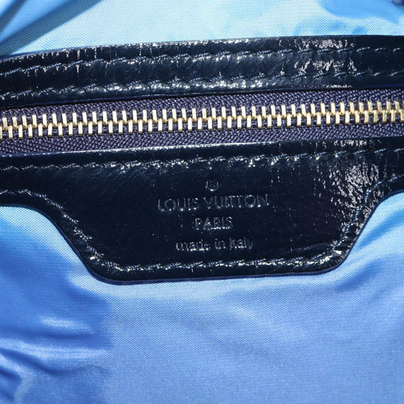 LOUIS VUITTON Cruise lijn Eponge Schoudertas Pile Paars N92097 LV Auth 131553V