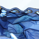 LOUIS VUITTON Cruise lijn Eponge Schoudertas Pile Paars N92097 LV Auth 131553V-23