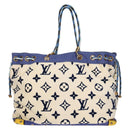 LOUIS VUITTON Cruise line Eponge Shoulder Bag Pile Purple N92097 LV Auth 131553V-2