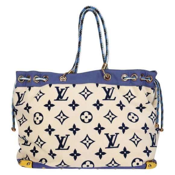 LOUIS VUITTON Cruise lijn Eponge Schoudertas Pile Paars N92097 LV Auth 131553V