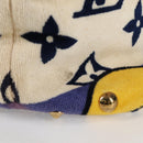 LOUIS VUITTON Cruise lijn Eponge Schoudertas Pile Paars N92097 LV Auth 131553V-4