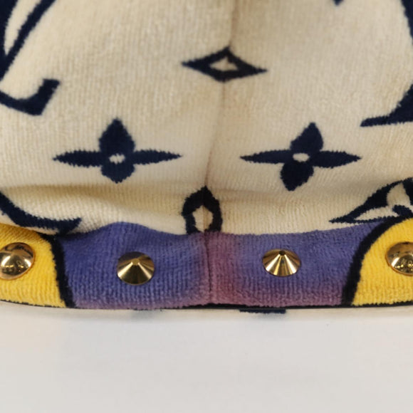 LOUIS VUITTON Cruise lijn Eponge Schoudertas Pile Paars N92097 LV Auth 131553V