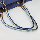 LOUIS VUITTON Cruise line Eponge Shoulder Bag Pile Purple N92097 LV Auth 131553V-9