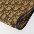 Christian Dior Trotter Canvas Shoulder Bag Brown Auth 131559-9