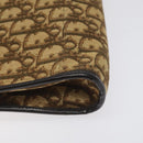 Christian Dior Trotter Canvas Shoulder Bag Brown Auth 131559-14