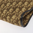 Christian Dior Trotter Canvas Shoulder Bag Brown Auth 131559-15