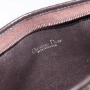 Christian Dior Trotter Canvas Shoulder Bag Brown Auth 131559-11