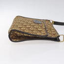 Christian Dior Trotter Canvas Shoulder Bag Brown Auth 131559-3