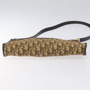 Christian Dior Trotter Canvas Shoulder Bag Brown Auth 131559-5