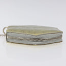 LOUIS VUITTON Vernis Porte Monnaie Flocon Coin Purse Argent M58215 Auth 131564-3