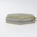 LOUIS VUITTON Vernis Porte Monnaie Flocon Coin Purse Argent M58215 Auth 131564-4