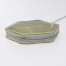 LOUIS VUITTON Vernis Porte Monnaie Flocon Coin Purse Argent M58215 Auth 131564-5