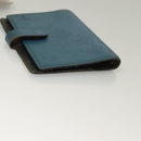 LOUIS VUITTON Epi Agenda PM Day Planner Cover 2Set Blue R20055 LV Auth 131566-13