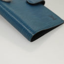 LOUIS VUITTON Epi Agenda PM Day Planner Cover 2Set Blue R20055 LV Auth 131566-7
