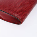 LOUIS VUITTON Epi Pochette Accessoires Pouch Red M52947 LV Auth 131574-15