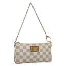 LOUIS VUITTON Damier Azur Pochette Mira MM Accessory Pouch N60027 LV Auth 131575-1