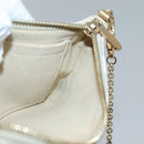 LOUIS VUITTON Damier Azur Pochette Mira MM Accessory Pouch N60027 LV Auth 131575-19