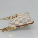 LOUIS VUITTON Damier Azur Pochette Mira MM Accessory Pouch N60027 LV Auth 131575-3