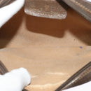 GUCCI GG Supreme Web Sherry Line Shoulder Bag PVC Beige 116 02 089 Auth 131582-10