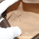 GUCCI GG Supreme Web Sherry Line Shoulder Bag PVC Beige 116 02 089 Auth 131582-20