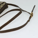 GUCCI GG Supreme Web Sherry Line Shoulder Bag PVC Beige 116 02 089 Auth 131582-7