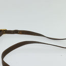 GUCCI GG Supreme Web Sherry Line Shoulder Bag PVC Beige 116 02 089 Auth 131582-8