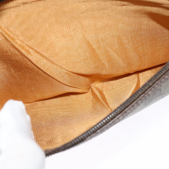 GUCCI GG Supreme Web Sherry Line Shoulder Bag PVC Beige 56 02 088 Auth 131583