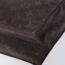 LOUIS VUITTON Monogram Sac Plat Hand Bag M51140 LV Auth 131592-9