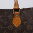 LOUIS VUITTON Monogram Sac Plat Hand Bag M51140 LV Auth 131592-17