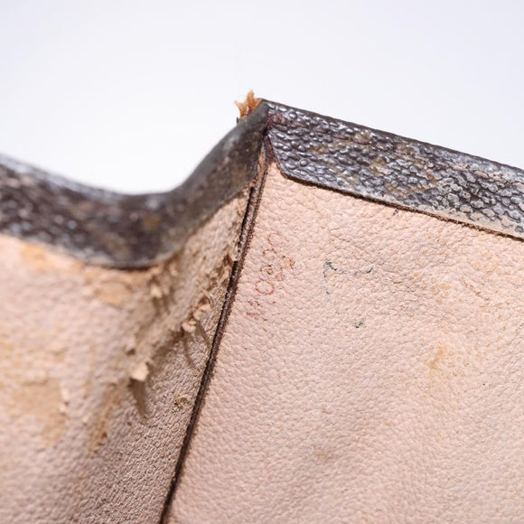 LOUIS VUITTON Monogram Sac Plat Hand Bag M51140 LV Auth 131592