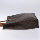 LOUIS VUITTON Monogram Sac Plat Hand Bag M51140 LV Auth 131592-4