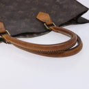LOUIS VUITTON Monogram Sac Plat Hand Bag M51140 LV Auth 131592-7
